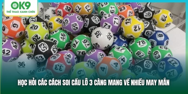 Học Hỏi Cách Soi Cầu Lô 3 Càng Từ Nhà Cái OK9 Hướng Dẫn